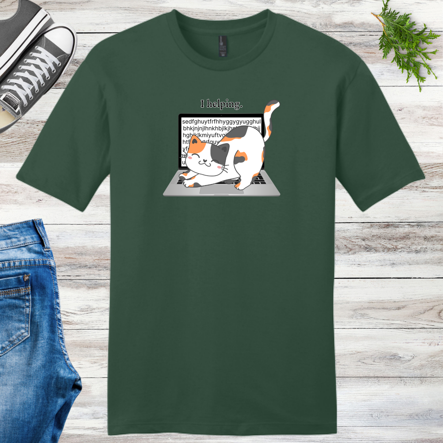 I Helping Unisex Tee