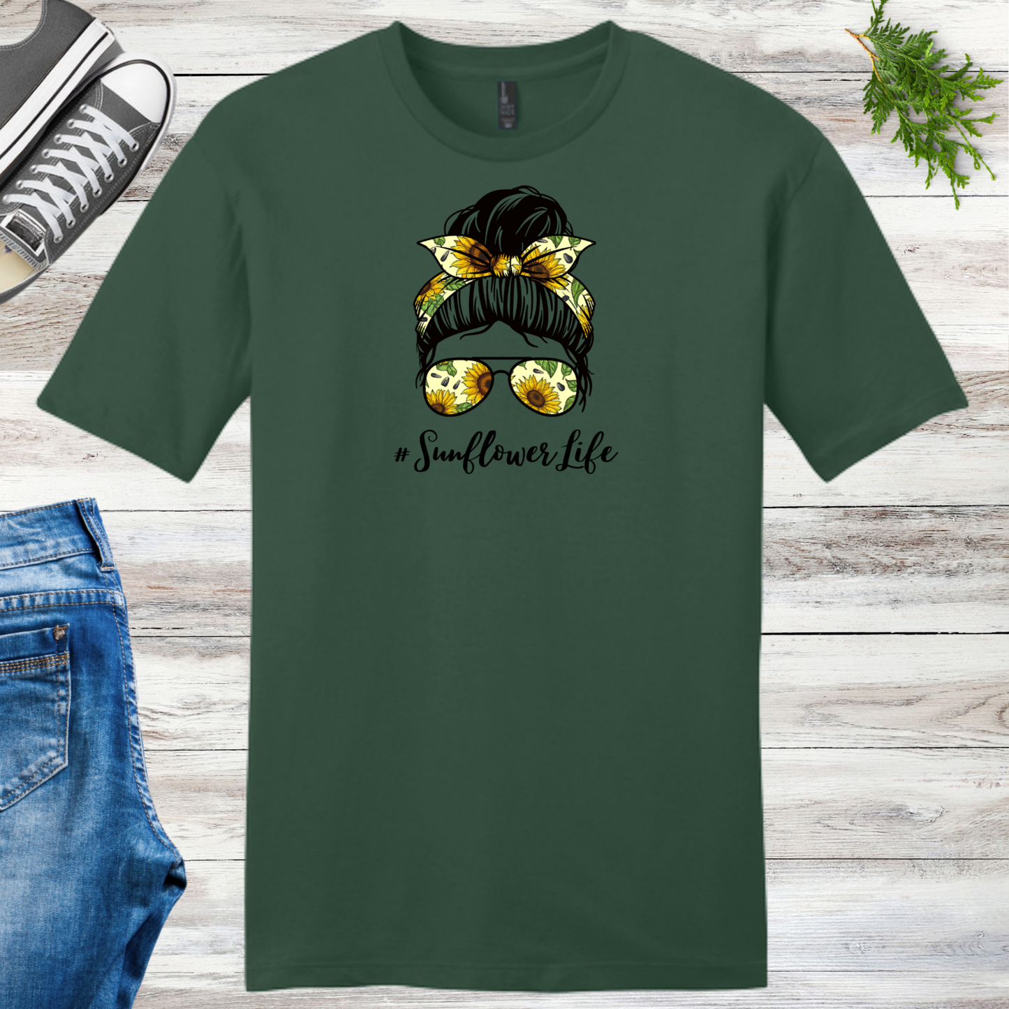 #Sunflower Life Unisex Tee