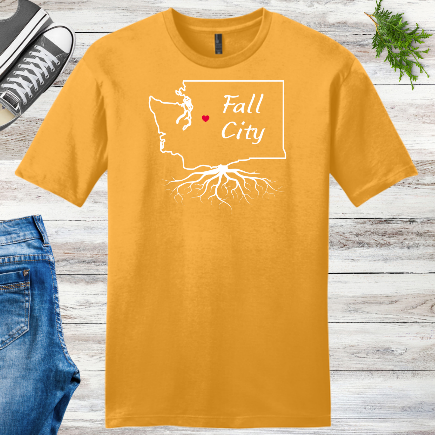 Fall City Roots Unisex Tee