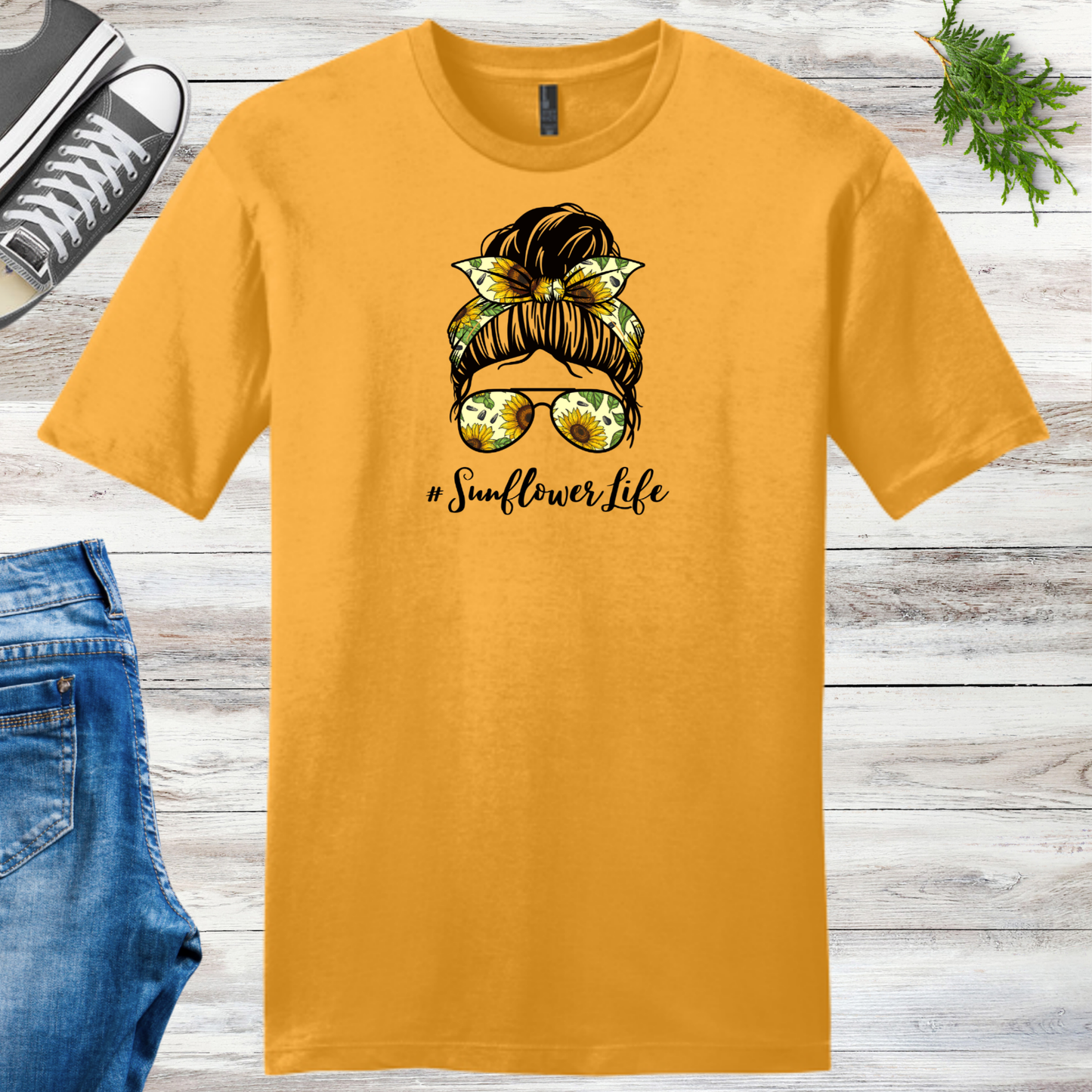#Sunflower Life Unisex Tee
