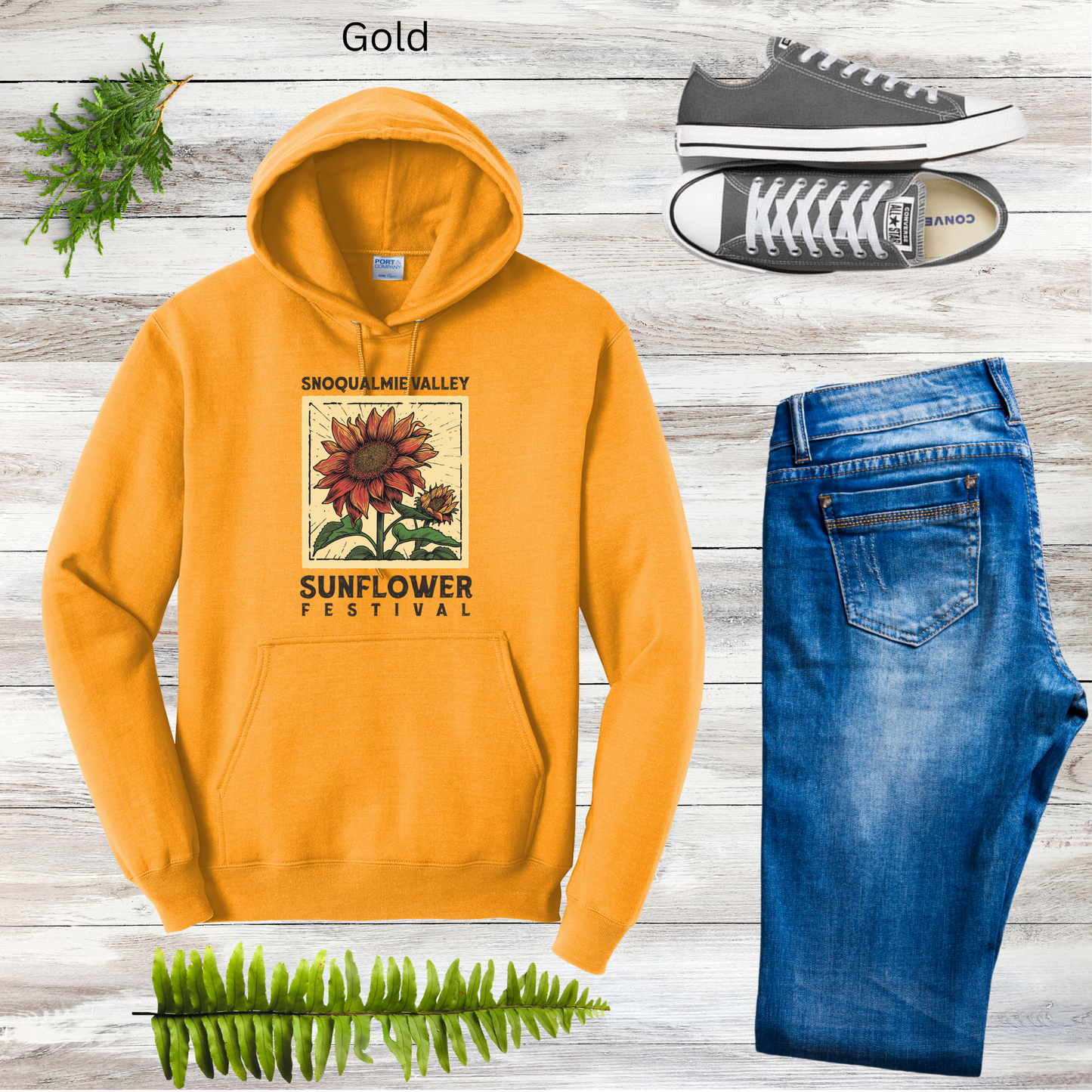Snoqualmie Sunflower Festival Hoodie