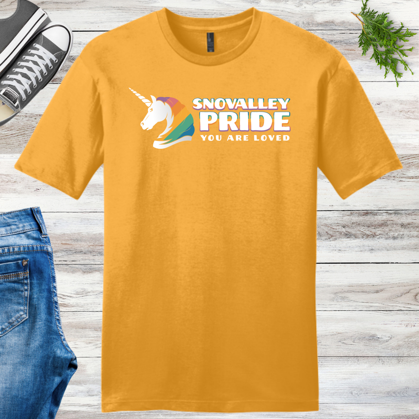 SnoValley Pride You Are Loved Unisex Tee