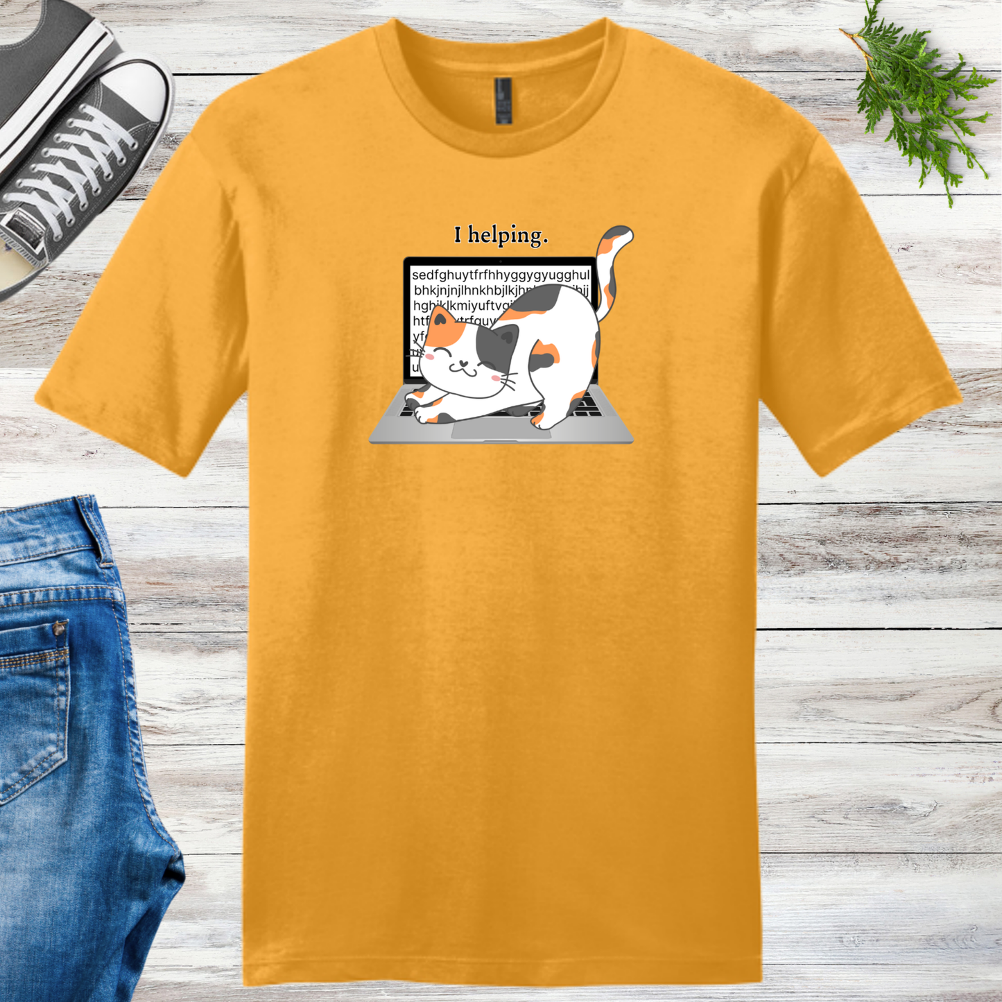 I Helping Unisex Tee