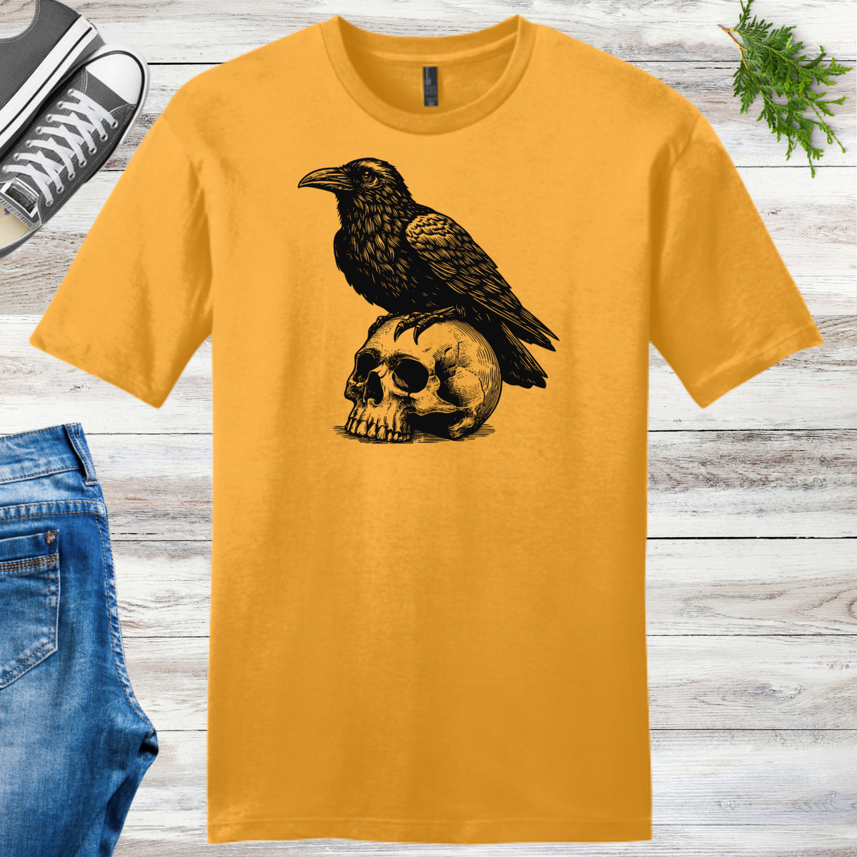 Crow Skull Unisex Tee
