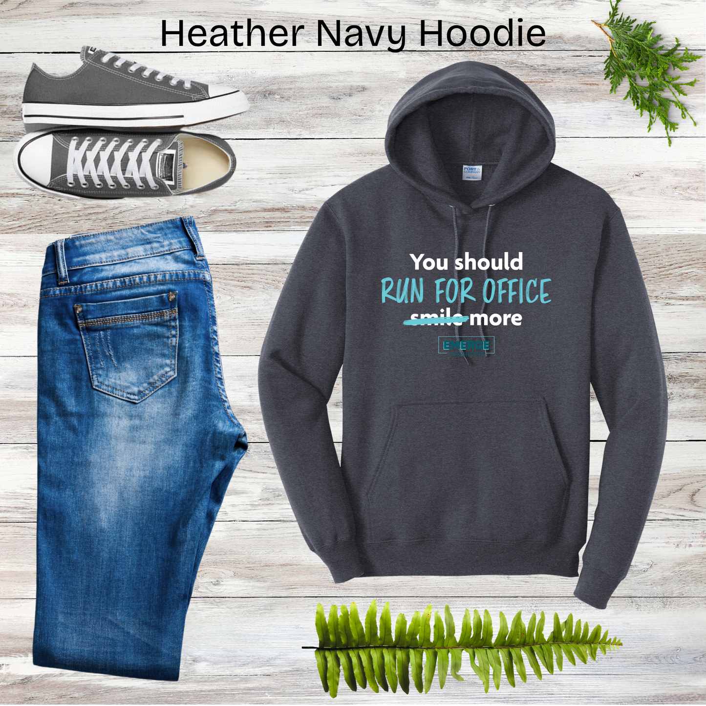 You Should Unisex Hoodie Emerge WA