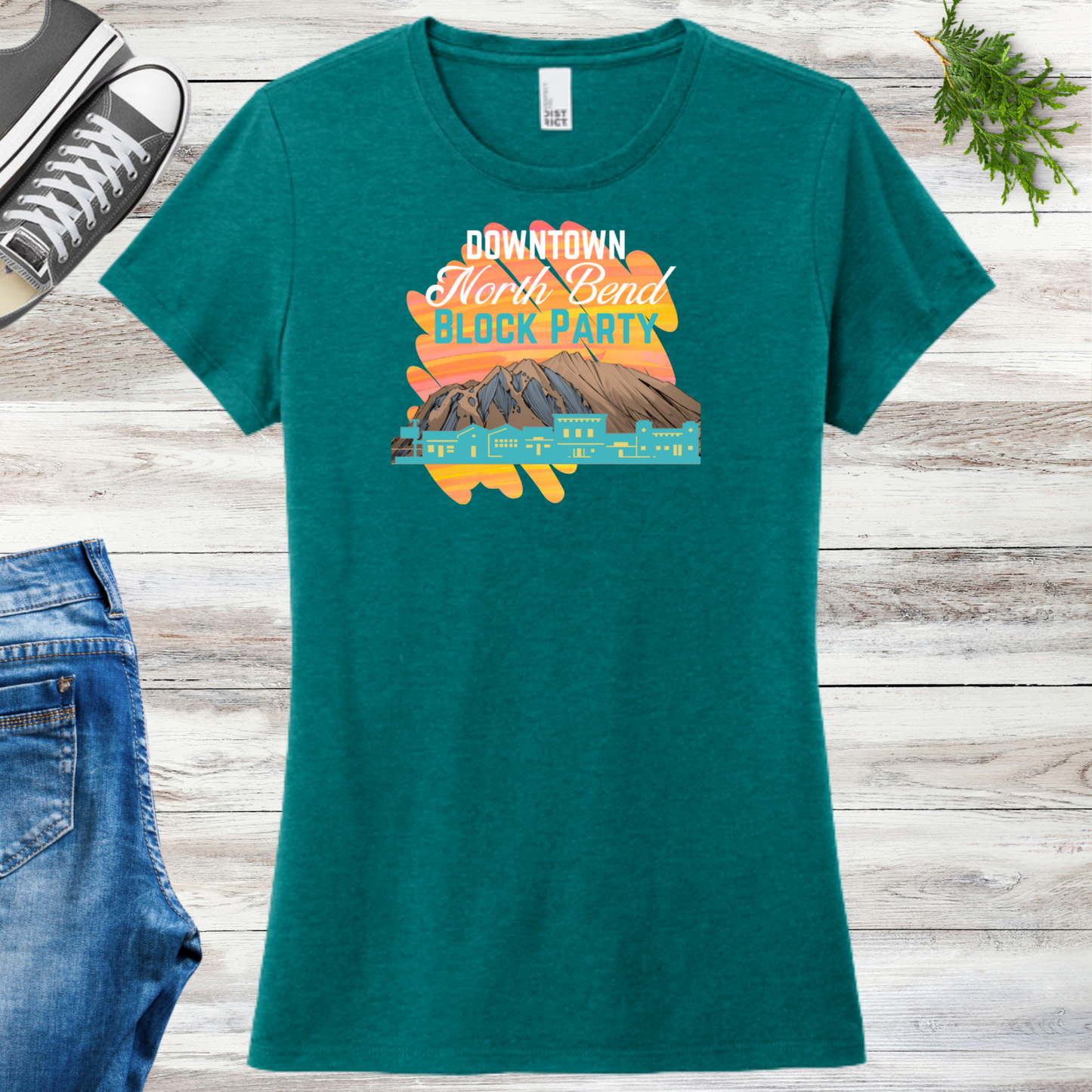 Downtown North Bend Block Party Women's Tee