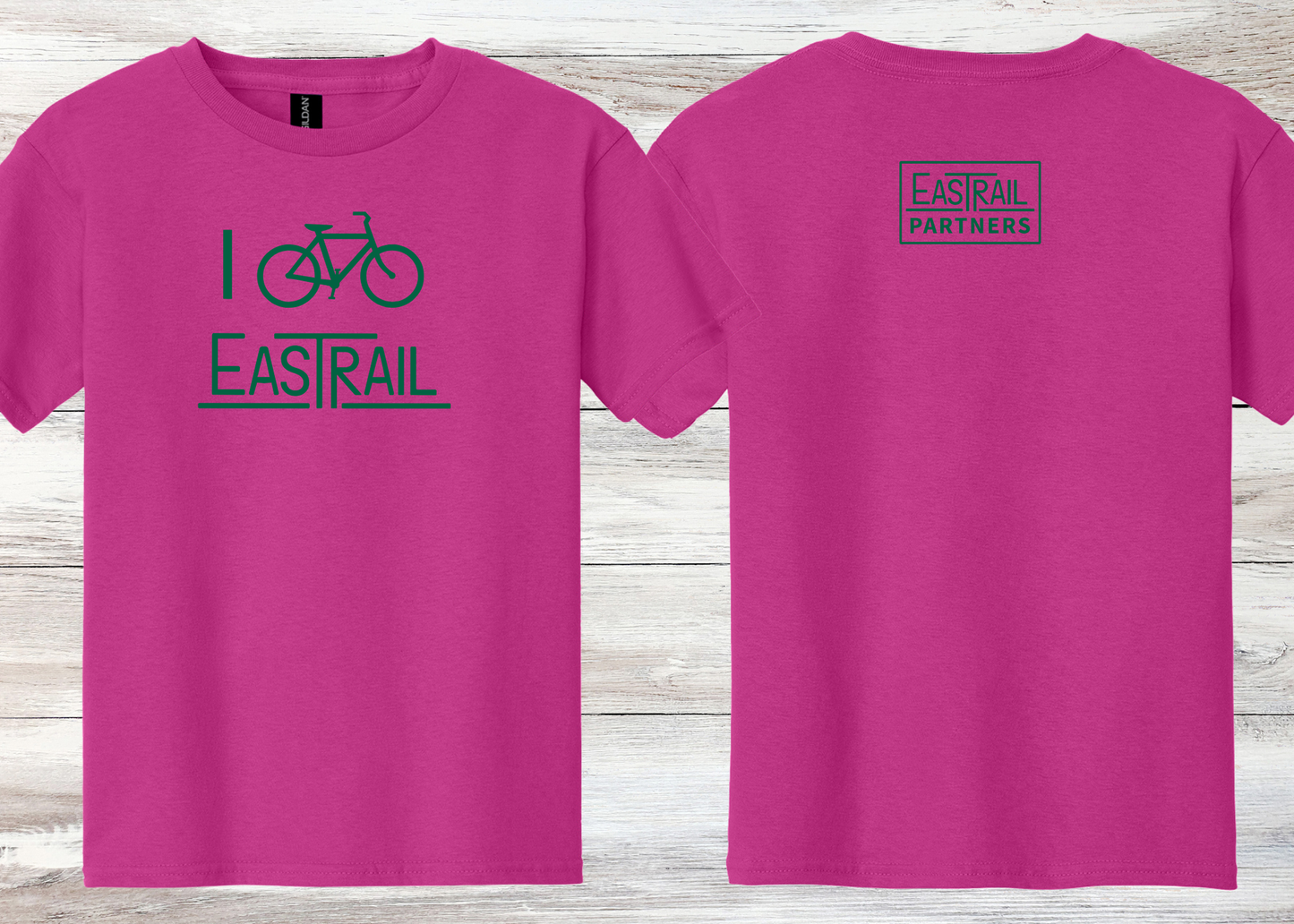 I Bike EasTrail Youth Tee