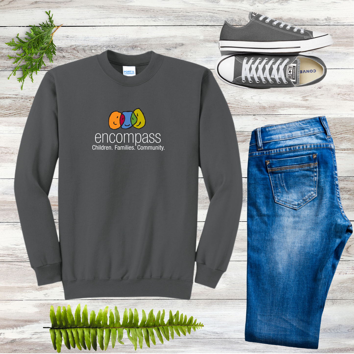 Encompass Unisex Crewneck Sweatshirts