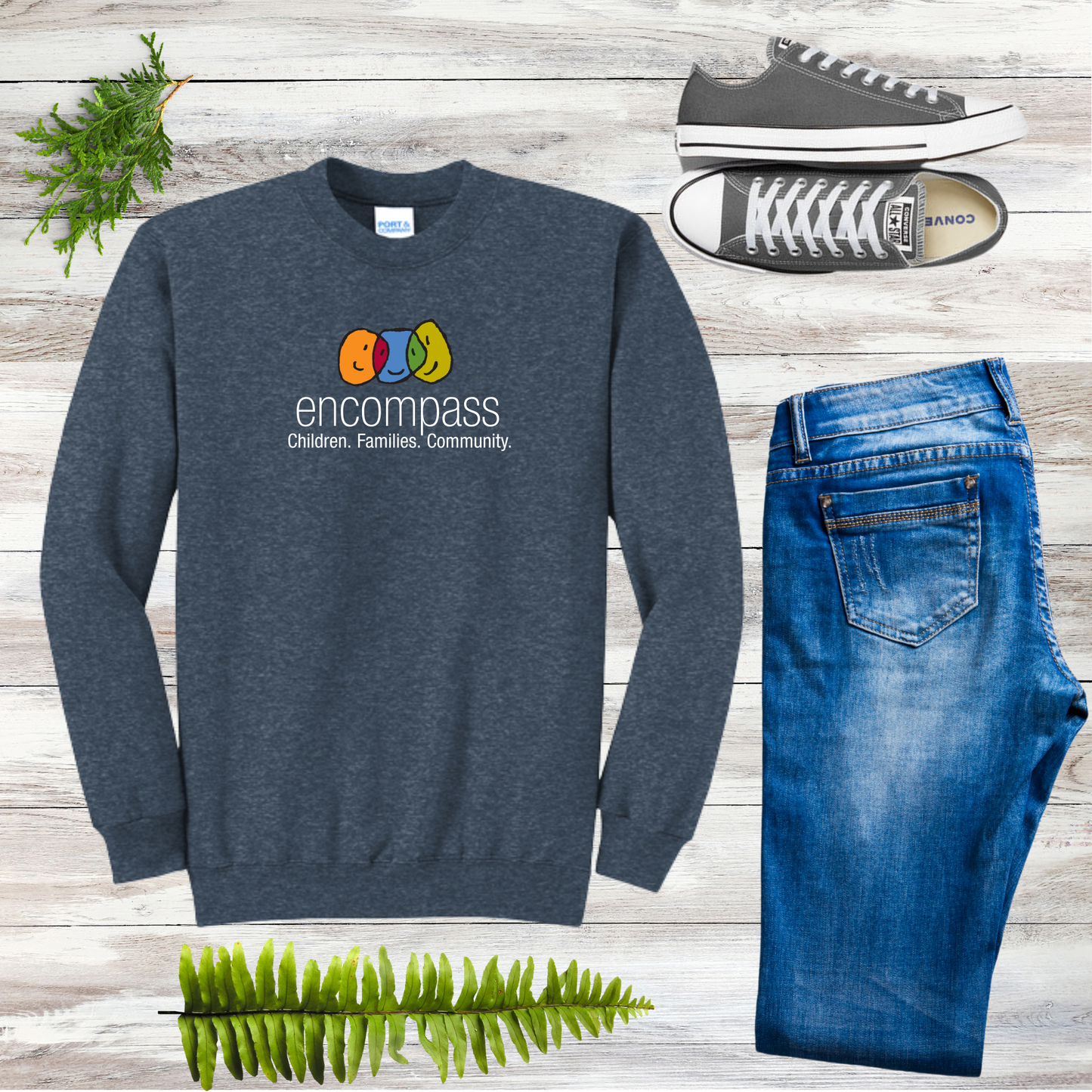 Encompass Unisex Crewneck Sweatshirts