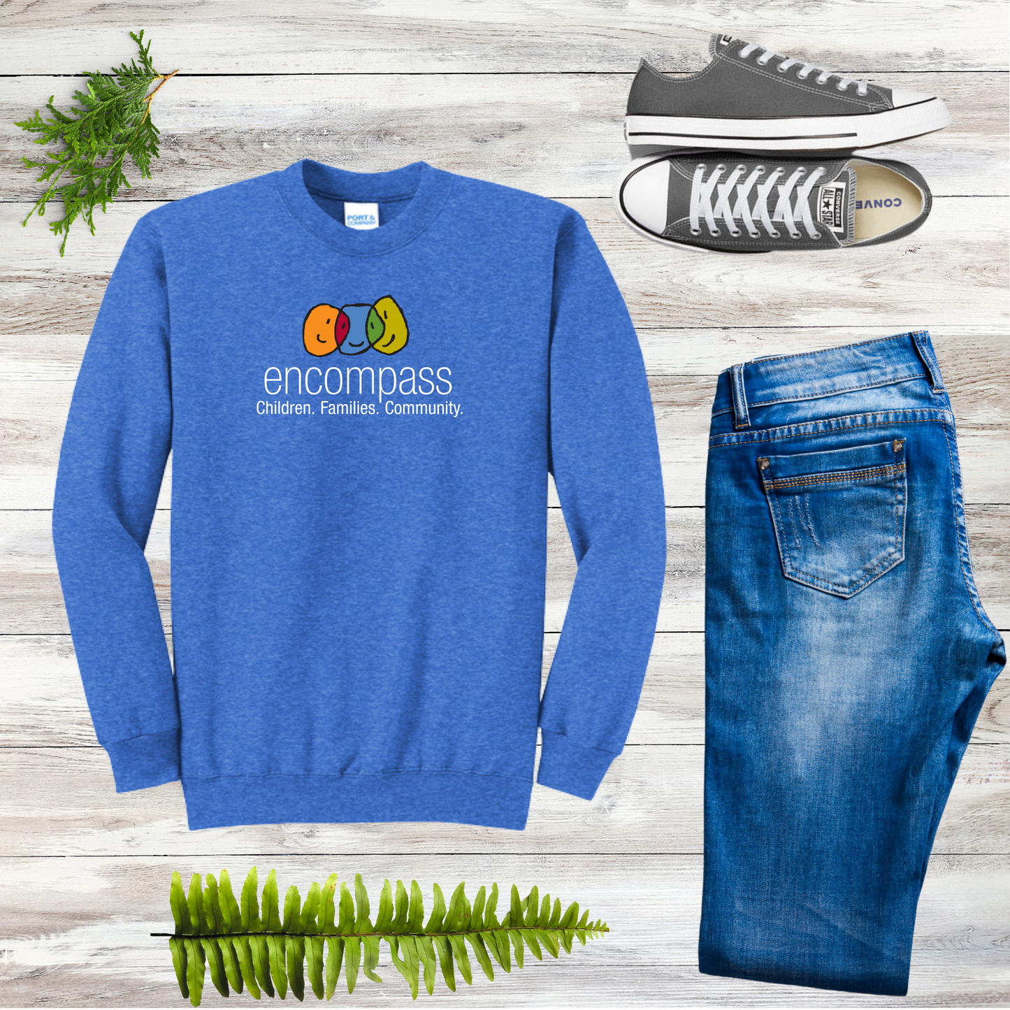 Encompass Unisex Crewneck Sweatshirts