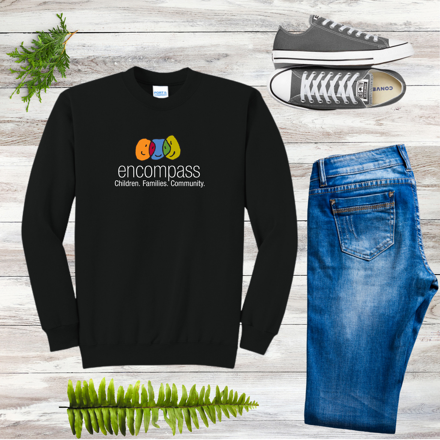 Encompass Unisex Crewneck Sweatshirts