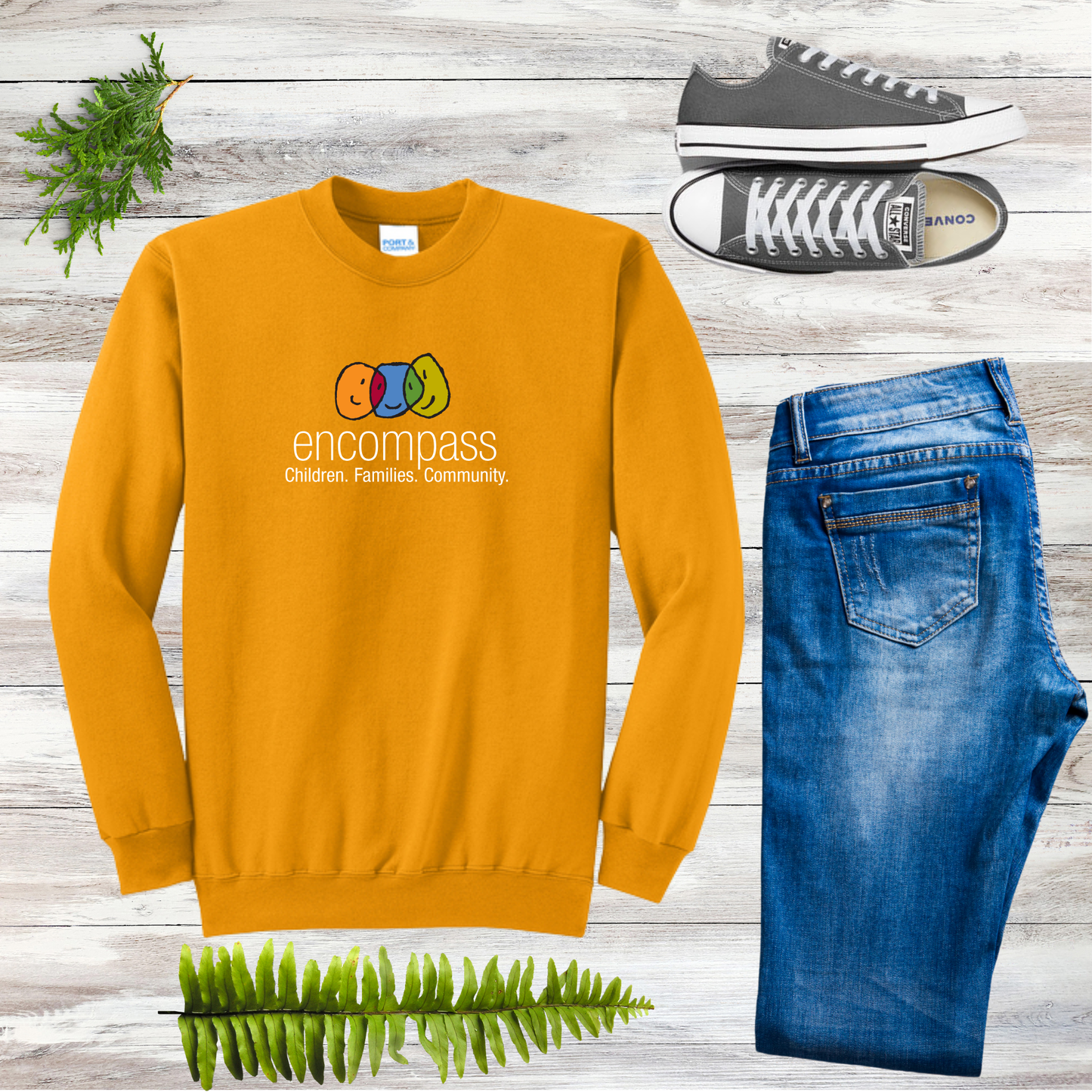 Encompass Unisex Crewneck Sweatshirts