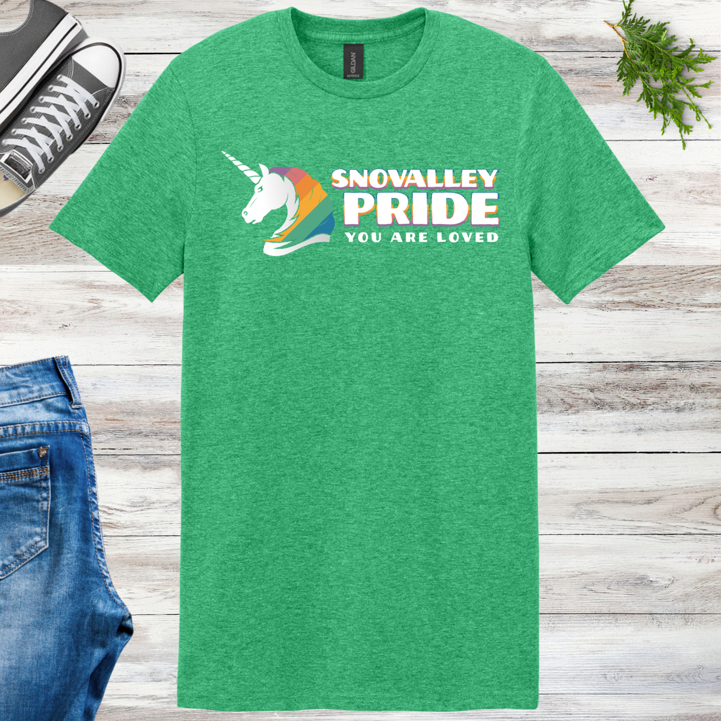 SnoValley Pride You Are Loved Unisex Tee