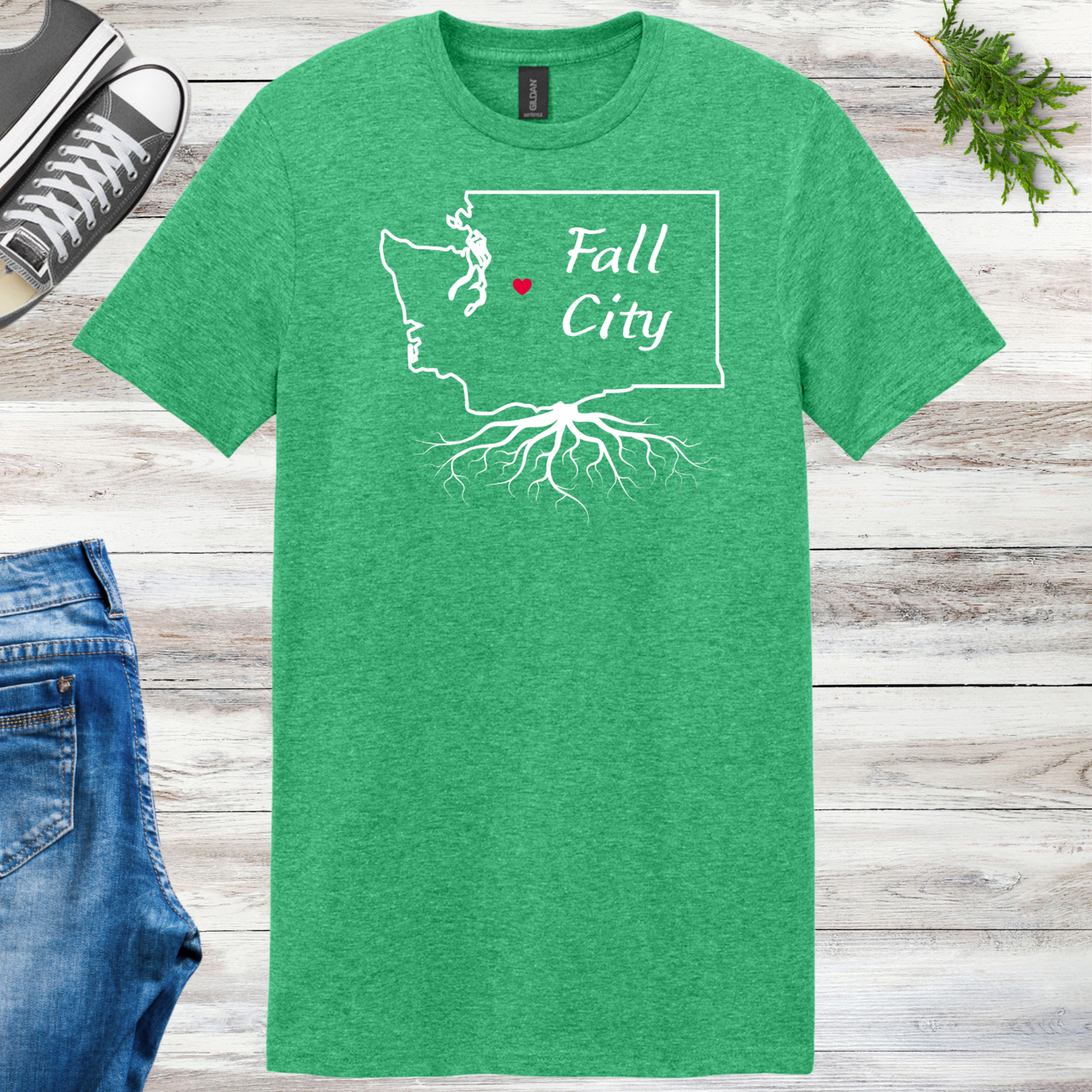 Fall City Roots Unisex Tee