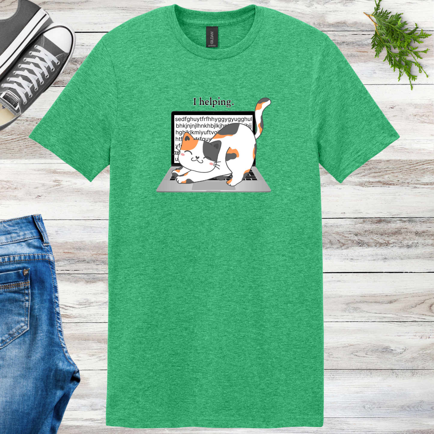 I Helping Unisex Tee
