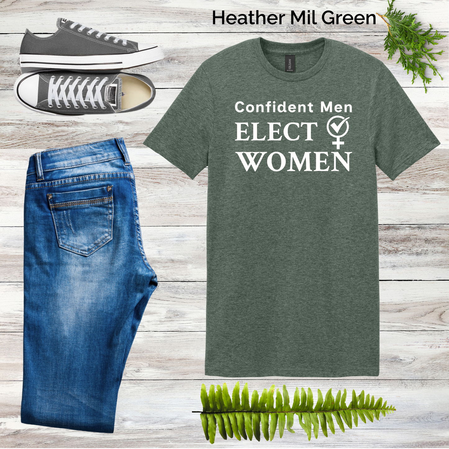 Confident Men Elect Women