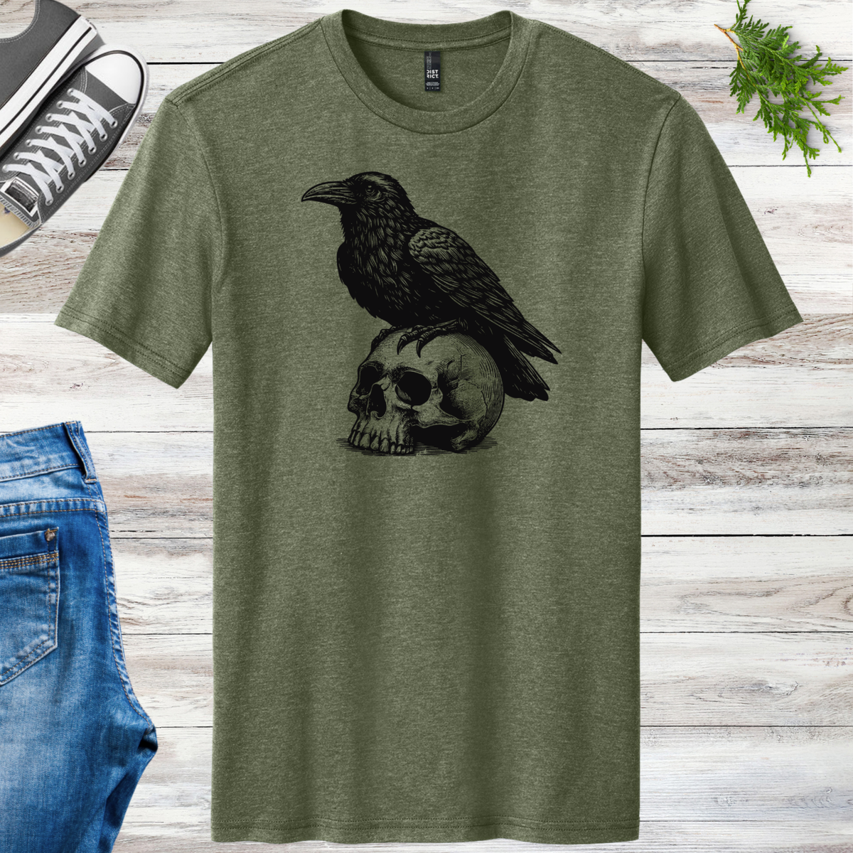 Crow Skull Unisex Tee