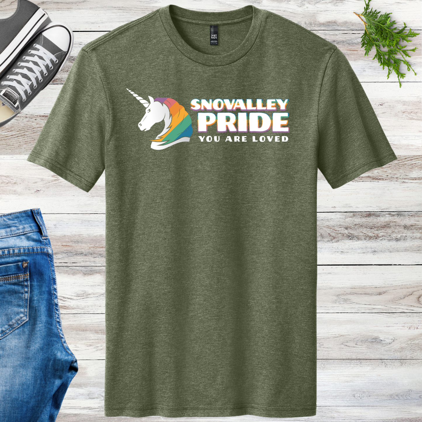 SnoValley Pride You Are Loved Unisex Tee