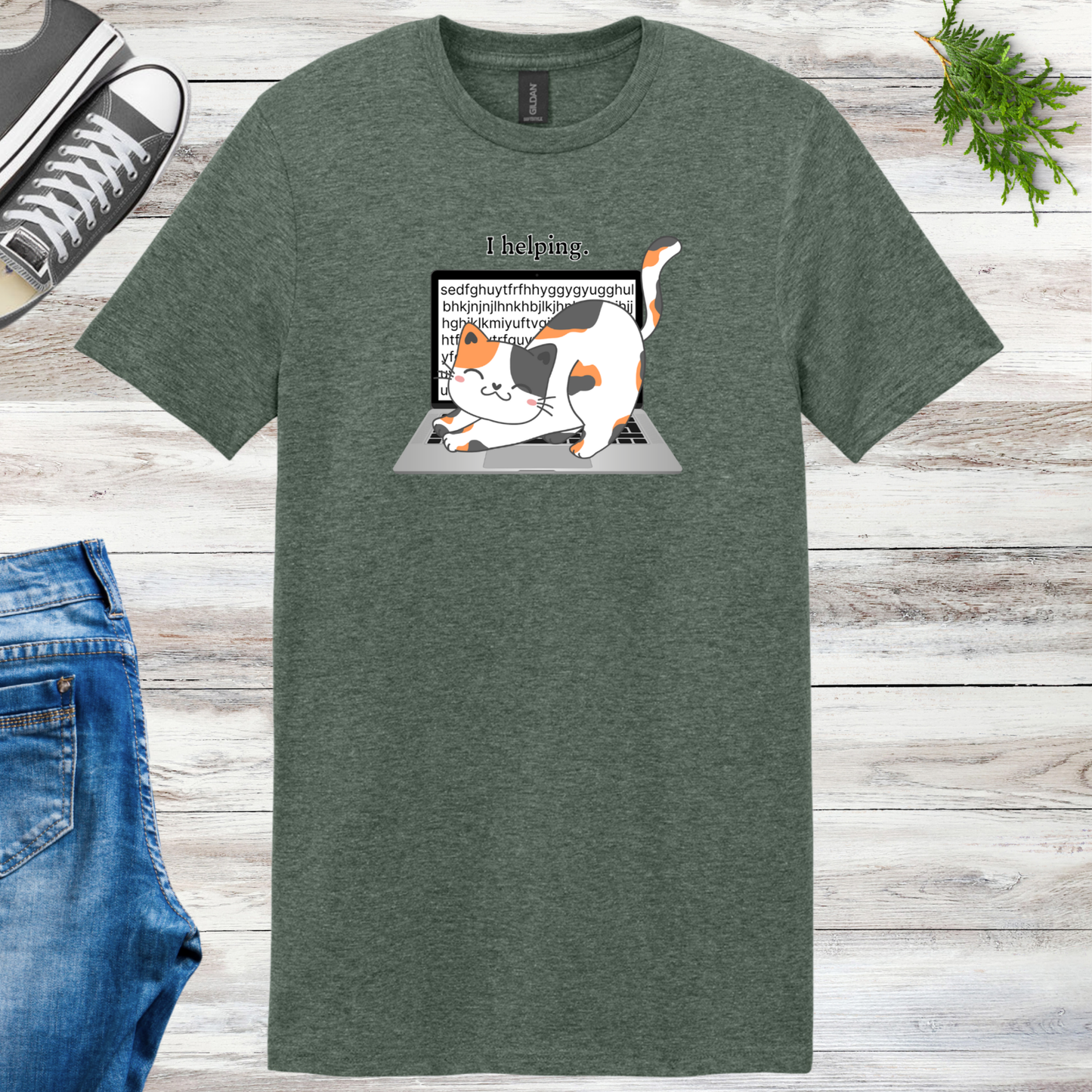 I Helping Unisex Tee