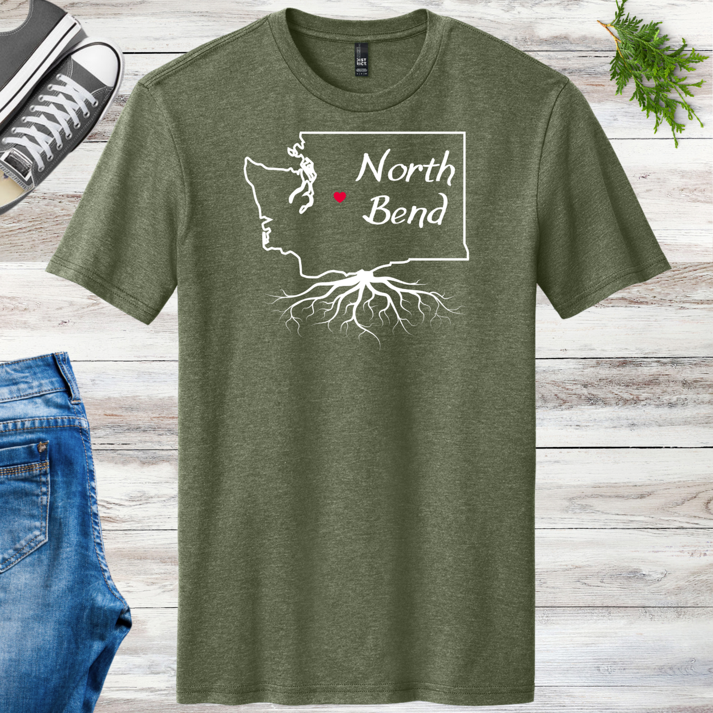 North Bend Roots Unisex Tee