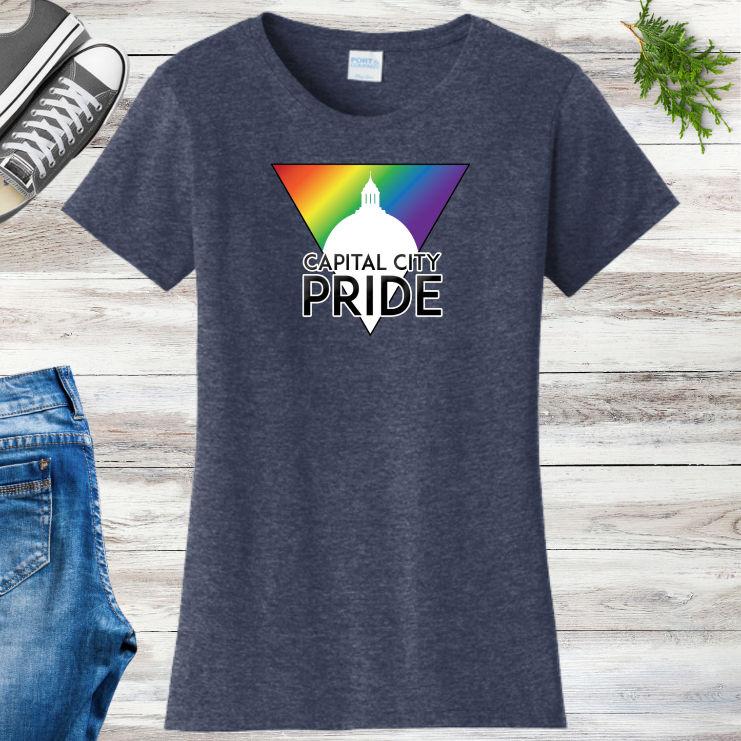 Capital City Pride Women's Logo Tees
