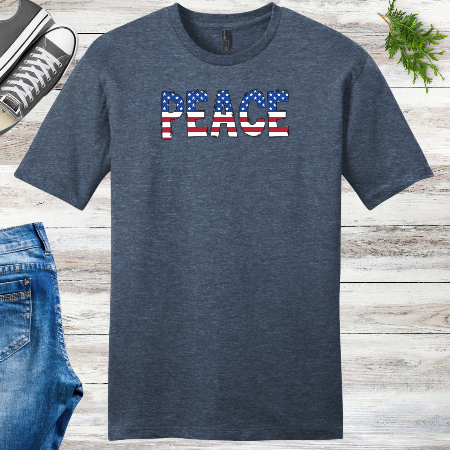 Peace Stars & Stripes Unisex Tee