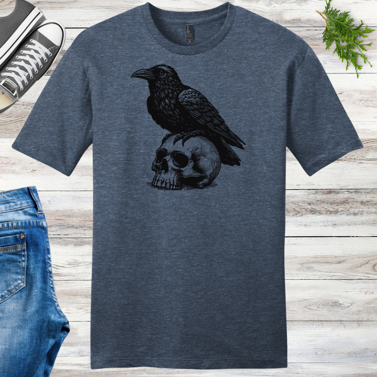 Crow Skull Unisex Tee