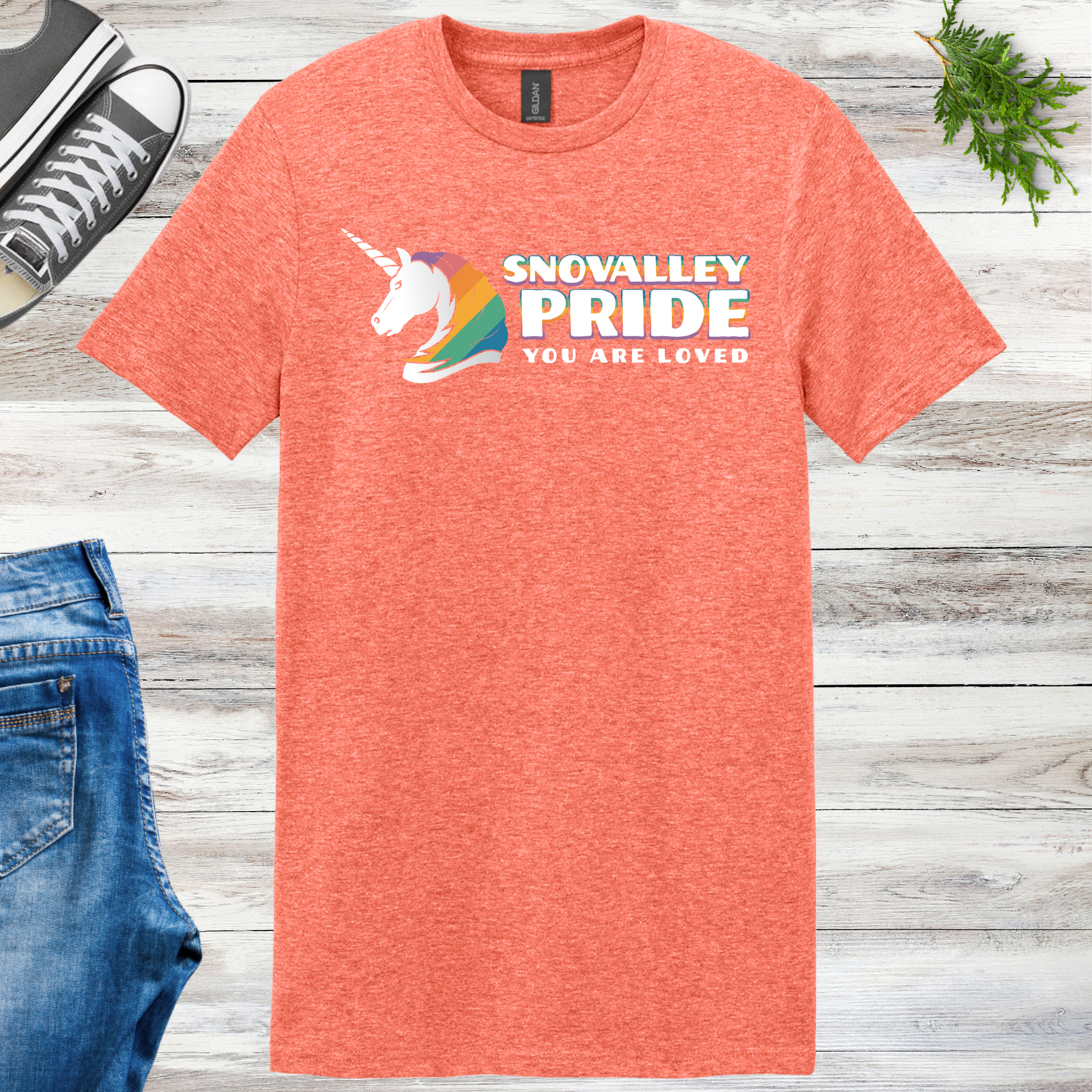 SnoValley Pride You Are Loved Unisex Tee