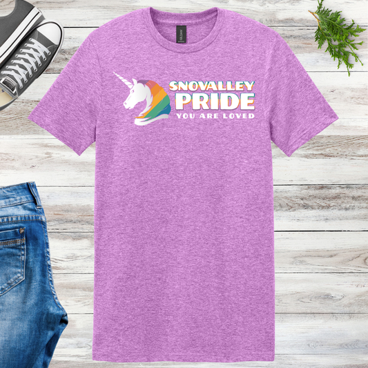 SnoValley Pride You Are Loved Unisex Tee