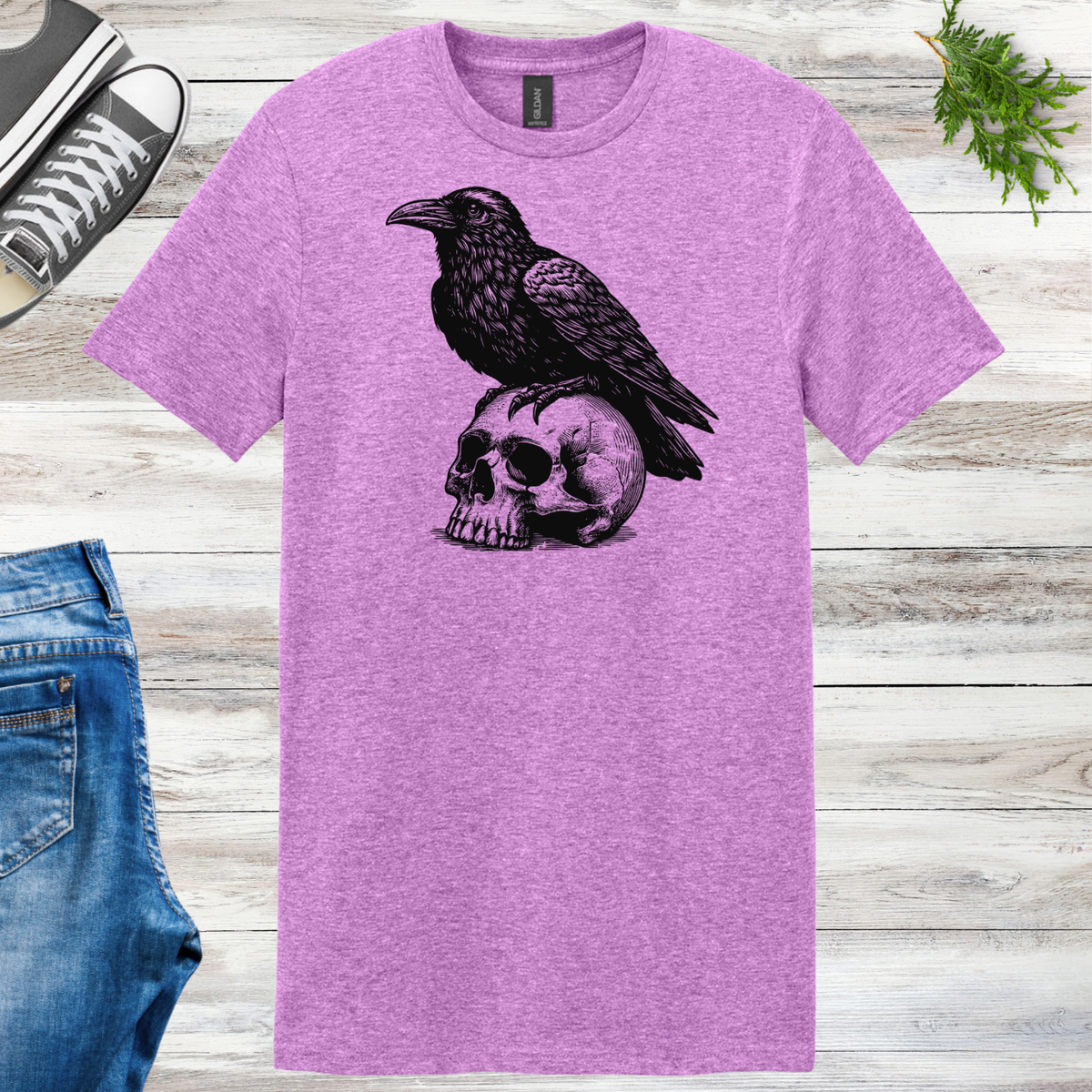 Crow Skull Unisex Tee