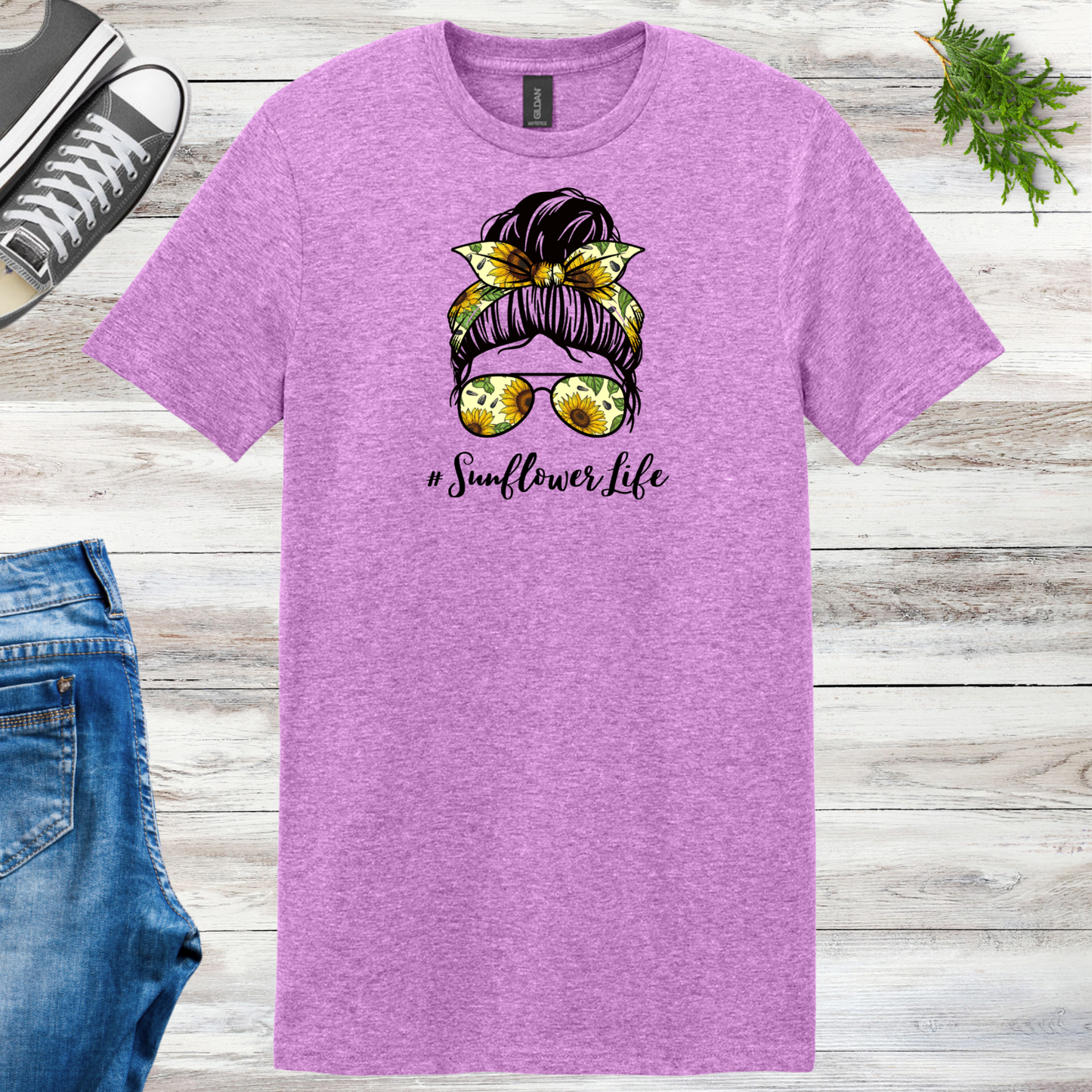 #Sunflower Life Unisex Tee