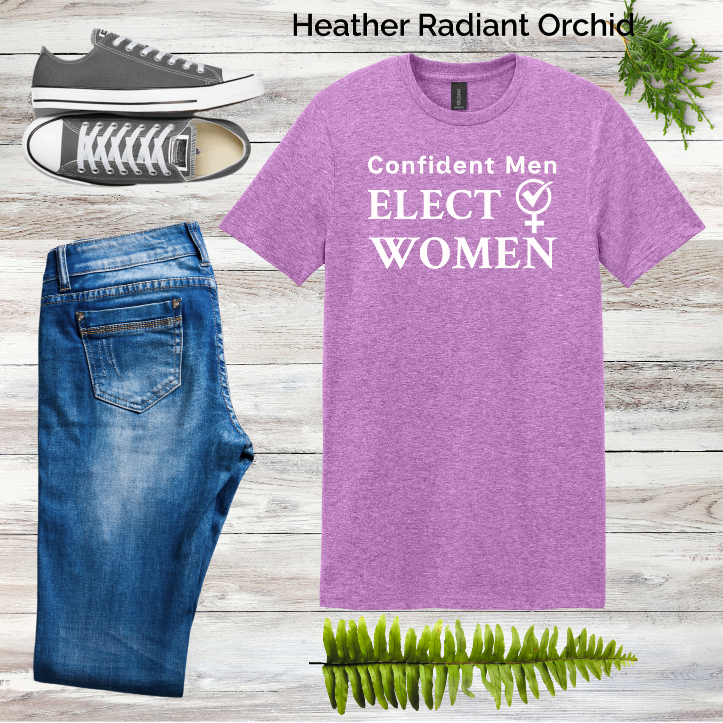 Confident Men Elect Women