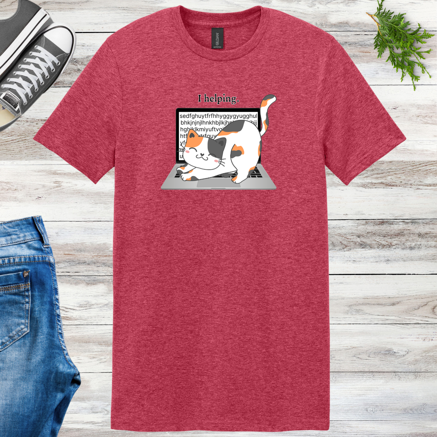 I Helping Unisex Tee