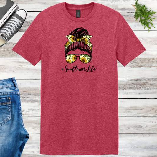 #Sunflower Life Unisex Tee