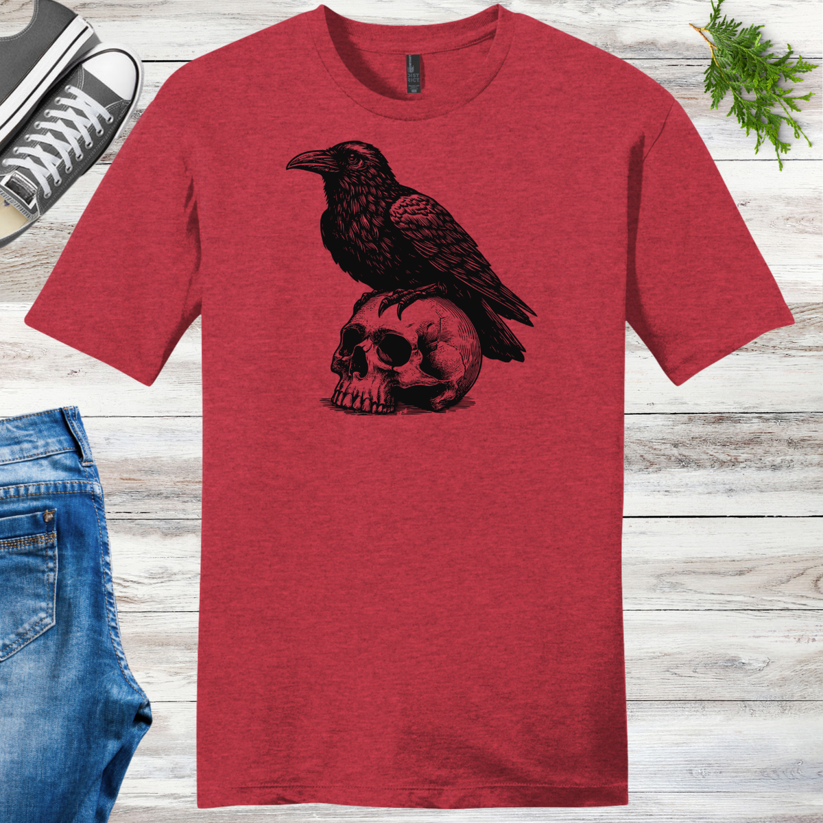 Crow Skull Unisex Tee