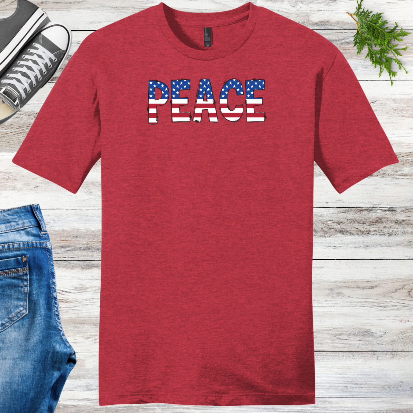 Peace Stars & Stripes Unisex Tee