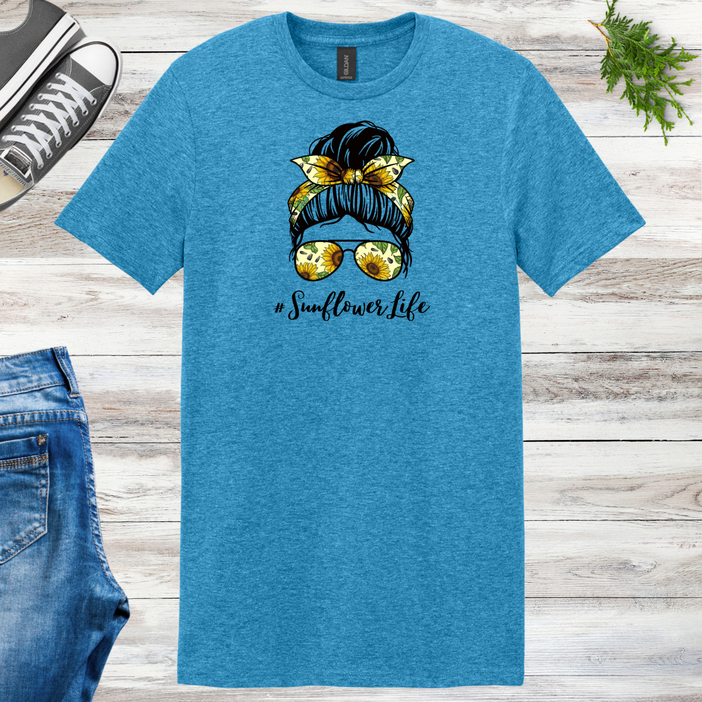 #Sunflower Life Unisex Tee