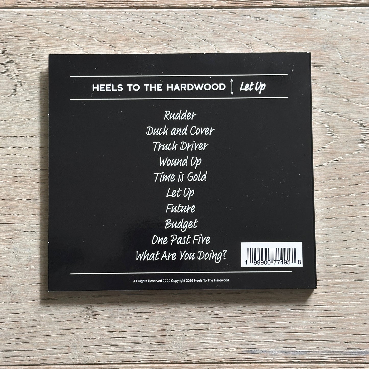 Heels To the Hardwood: Let Up CD