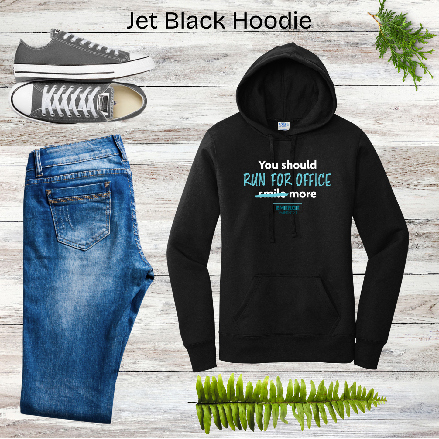 You Should Women's Hoodie Emerge WA