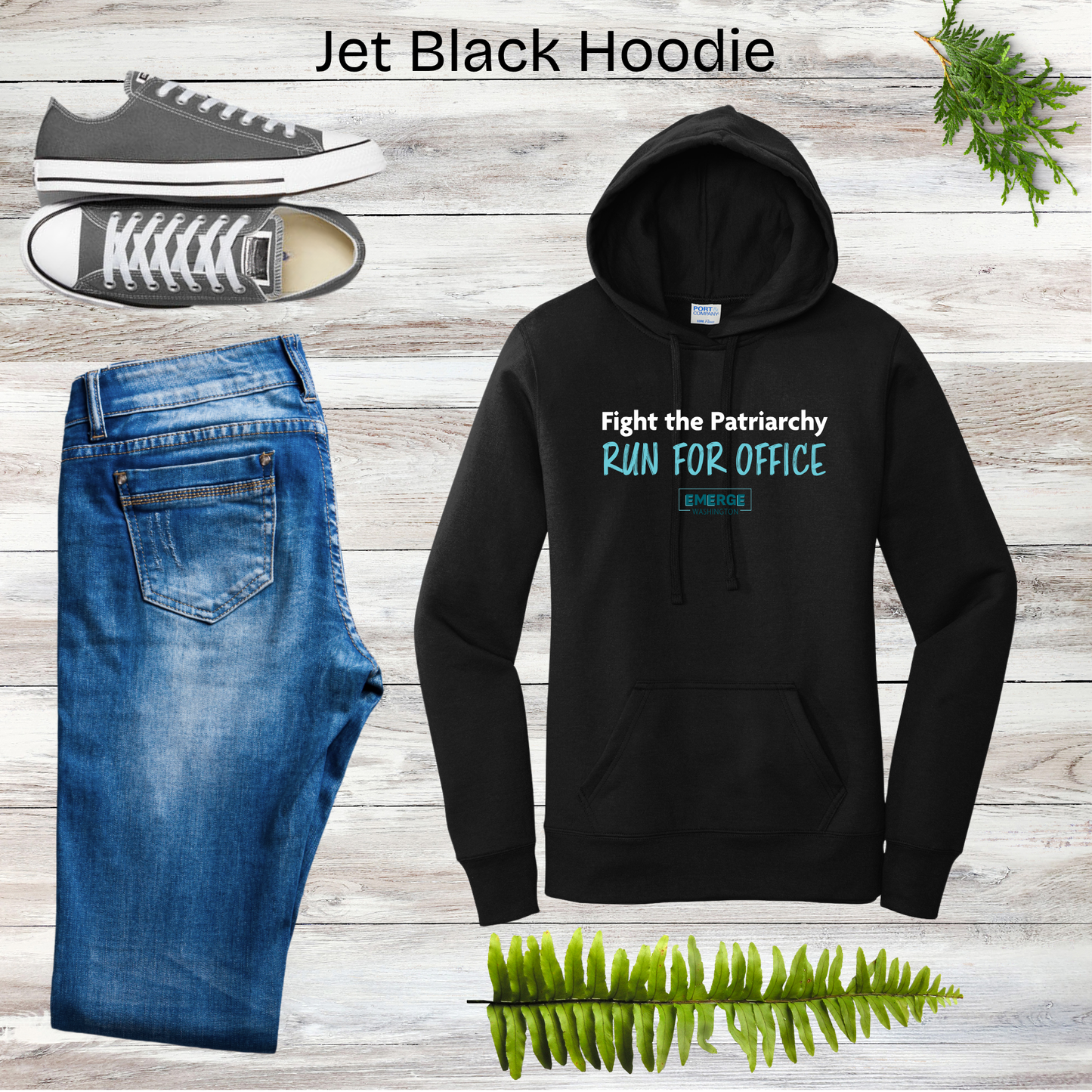 Patriarchy Women's Hoodie Emerge WA