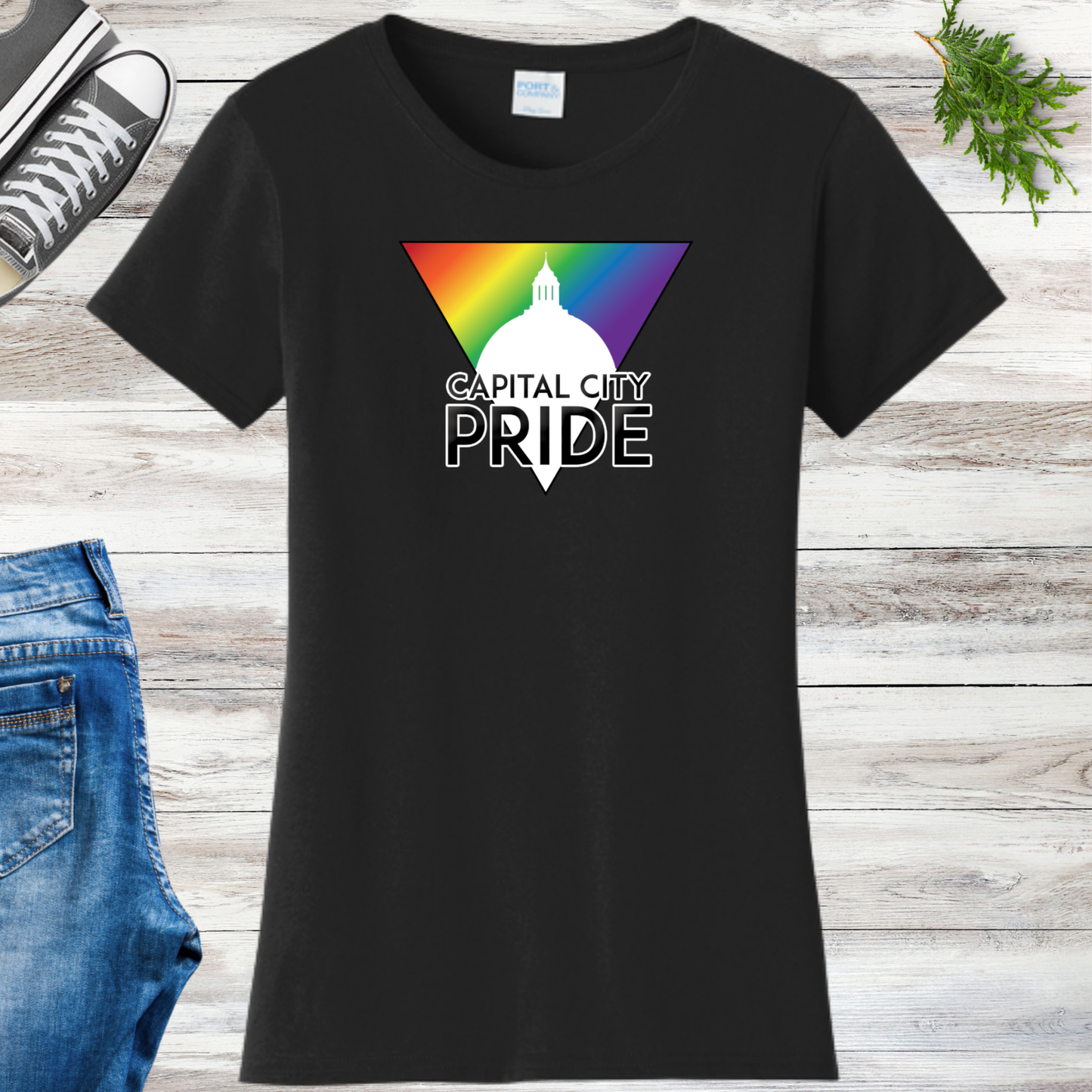 Capital City Pride Women's Logo Tees