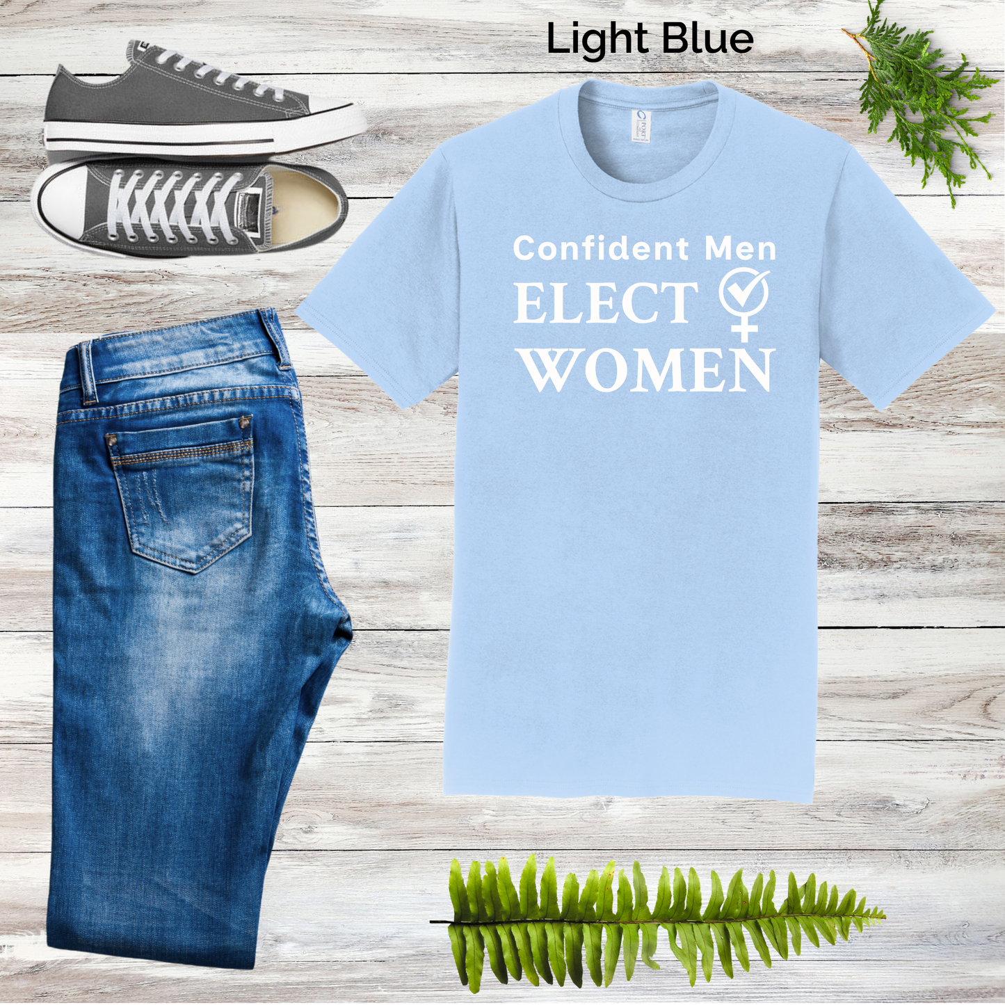 Confident Men Elect Women