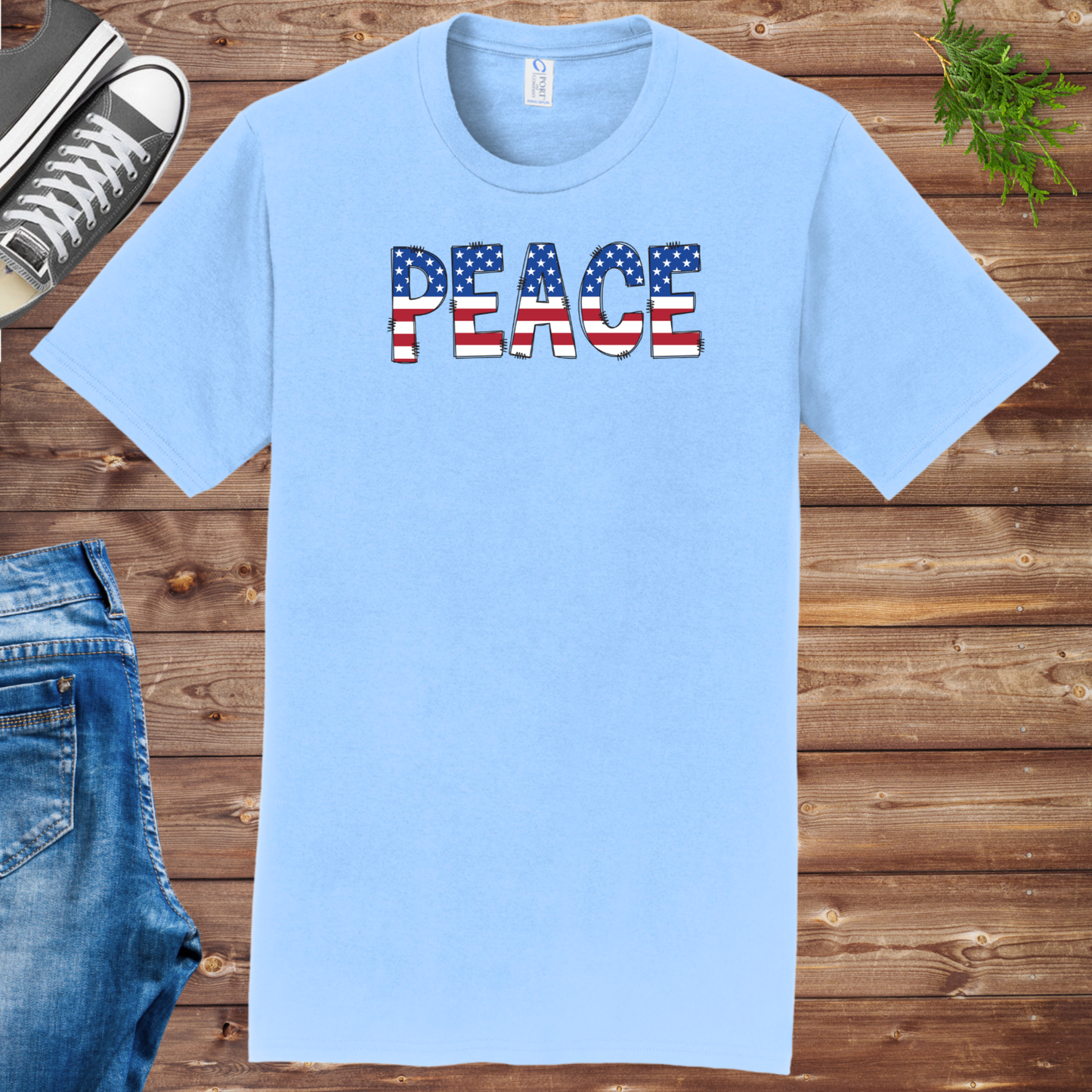 Peace Stars & Stripes Unisex Tee