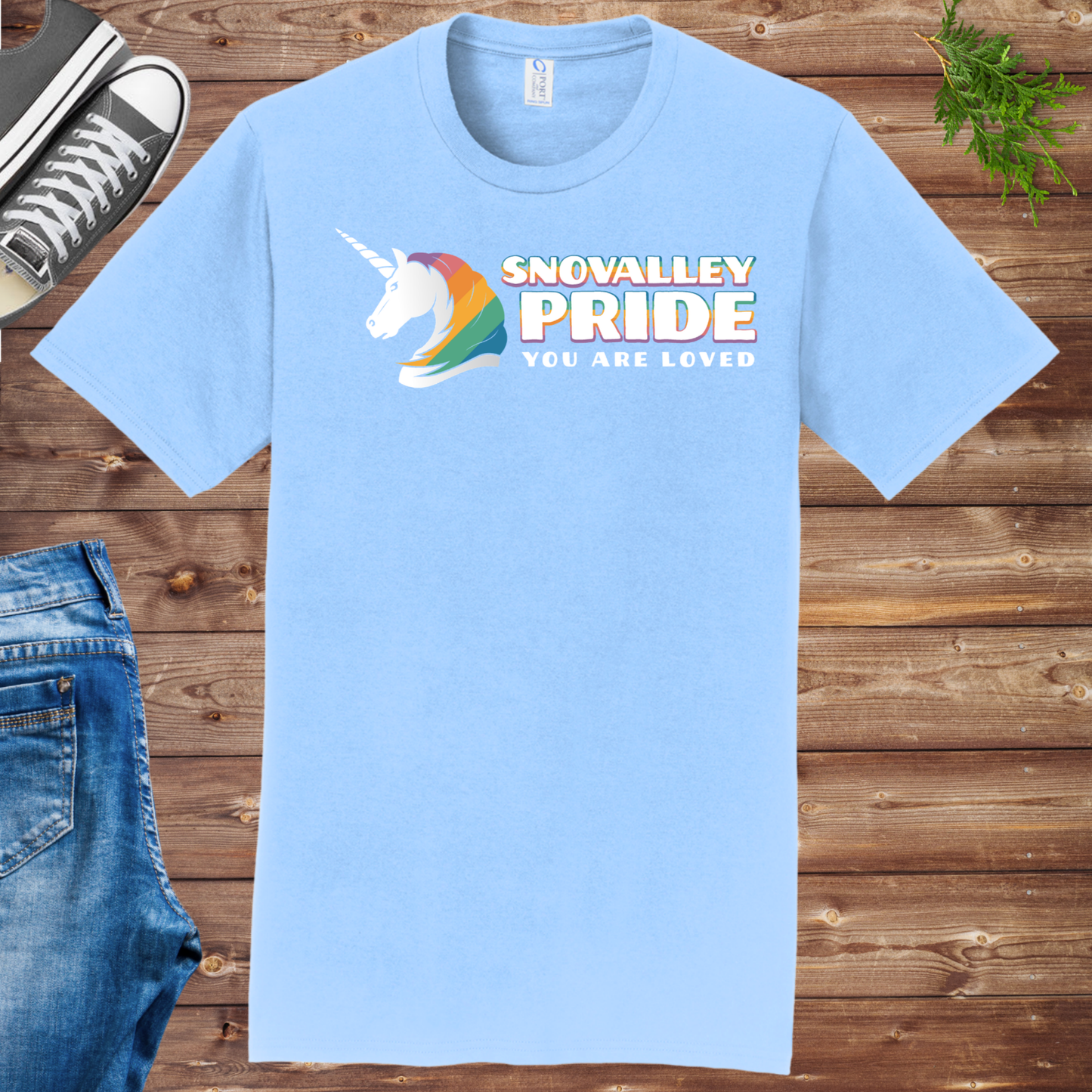 SnoValley Pride You Are Loved Unisex Tee