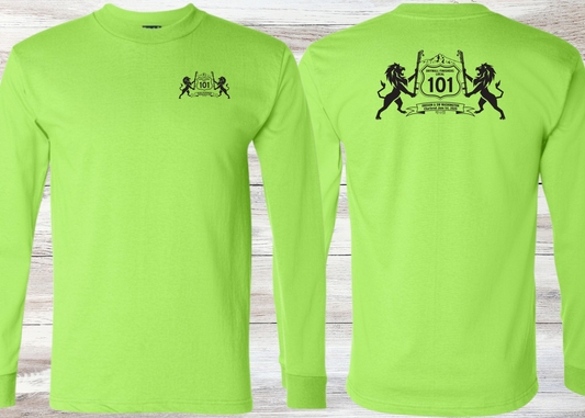 Drywall Finishers Local Union #101 Bayside Unisex Union-Made Long Sleeve T-Shirt - 2955