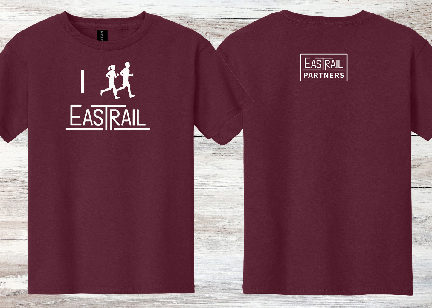 I Run EasTrail Youth Tee