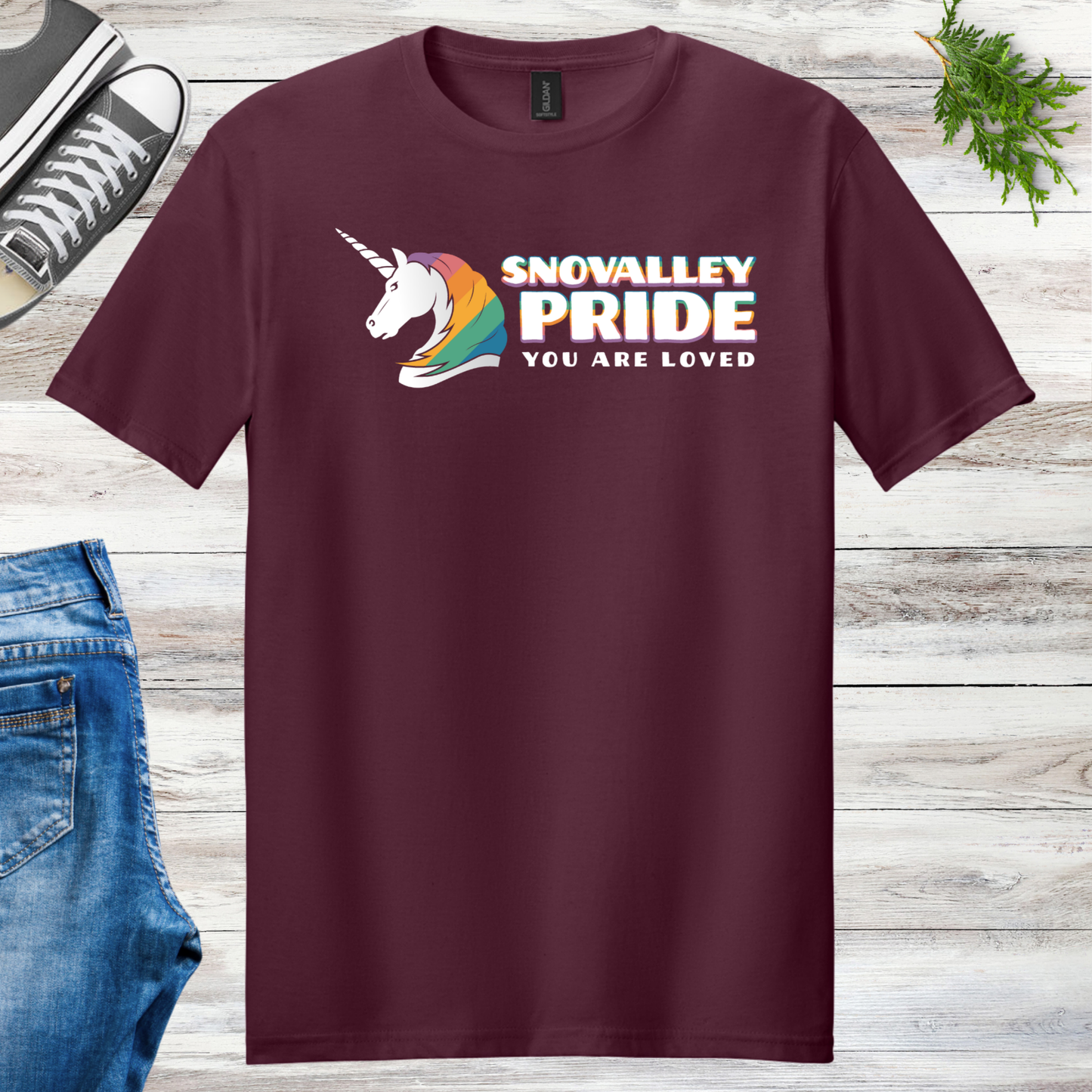 SnoValley Pride You Are Loved Unisex Tee