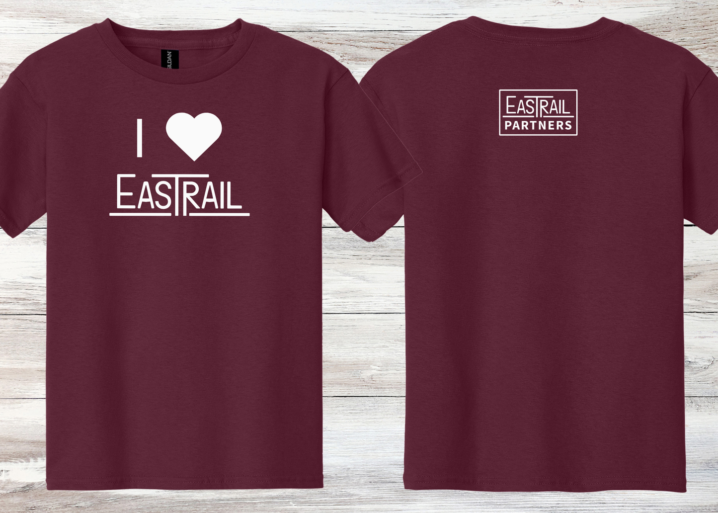 I Heart EasTrail Youth Tee