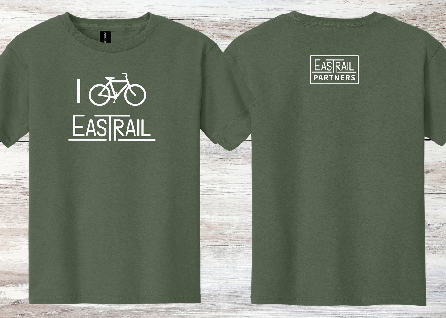 I Bike EasTrail Youth Tee