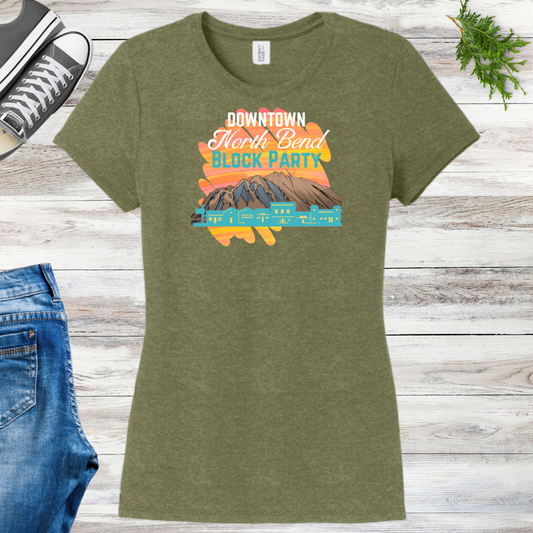 Downtown North Bend Block Party Women's Tee